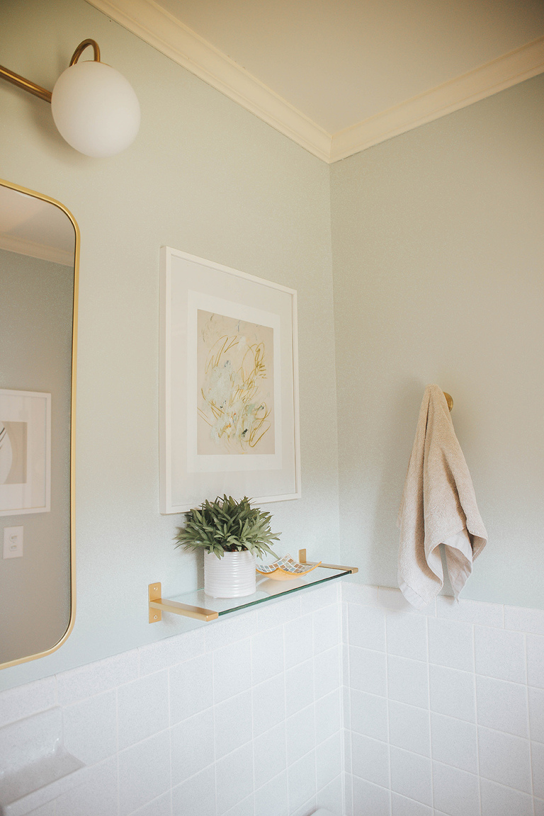 Mid-Century Bathroom Renovation Makeover