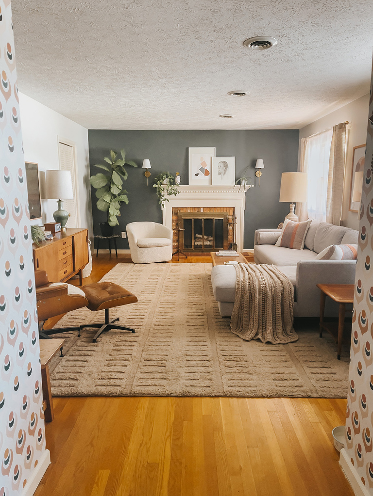 Simpli Home Morrison Sectional Sofa Review | @simplihomefurniture #ad