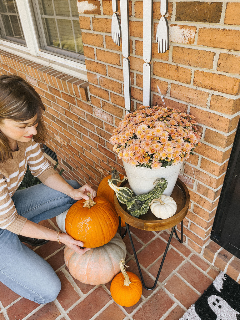 Harvest Halloween Porch Décor Ideas