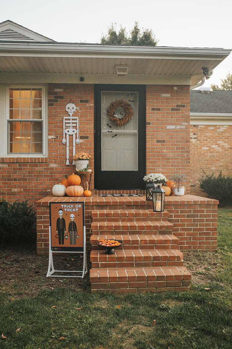 Harvest Halloween Porch Décor Ideas