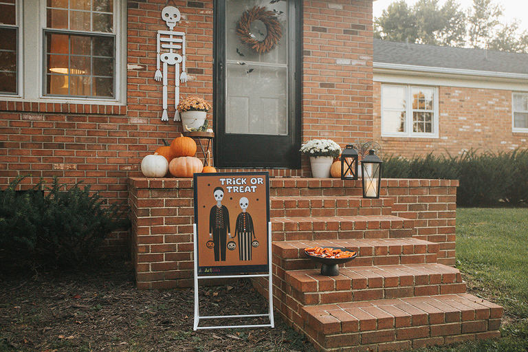 Harvest Halloween Porch Décor Ideas