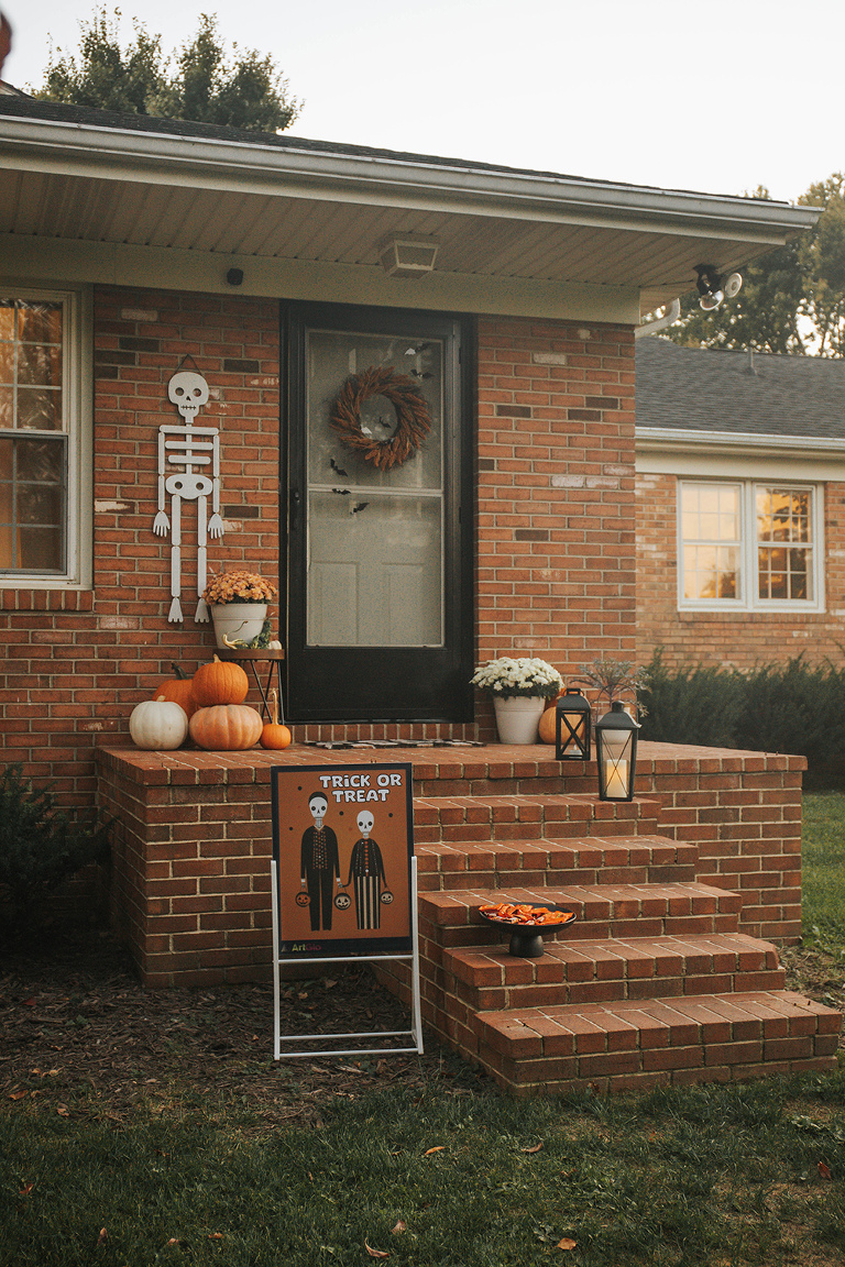 Harvest Halloween Porch Décor Ideas