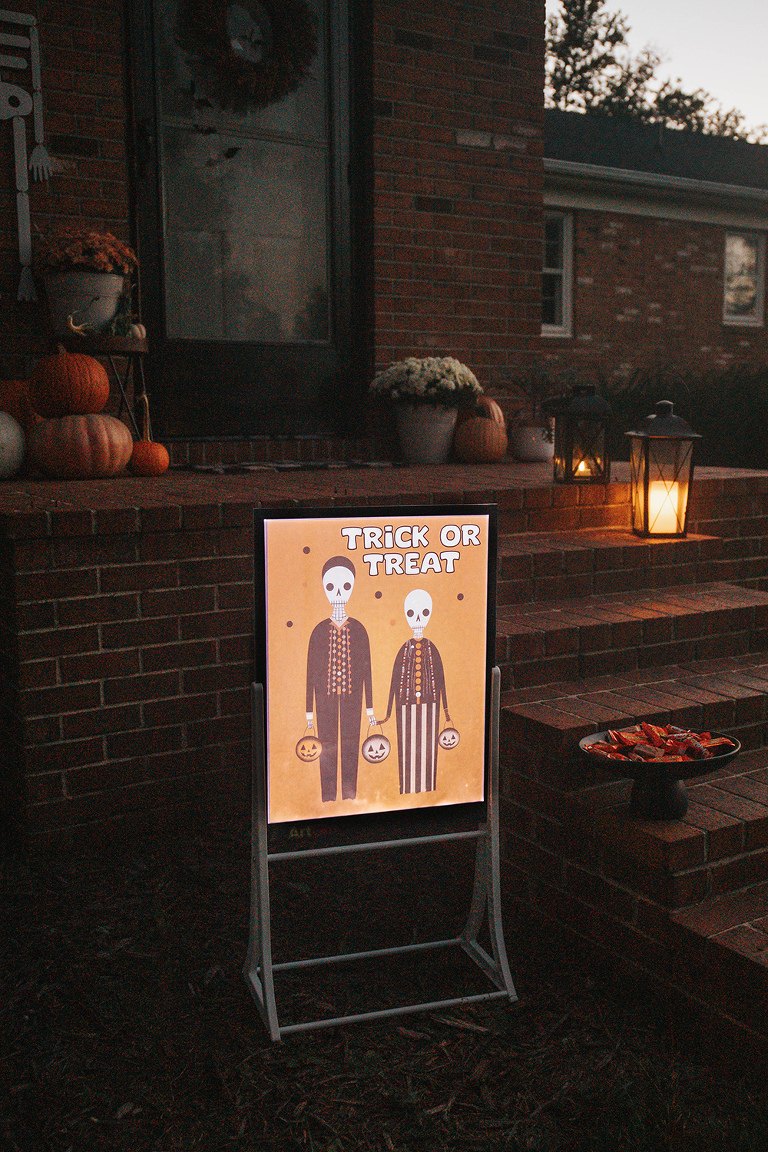 Harvest Halloween Porch Décor Ideas