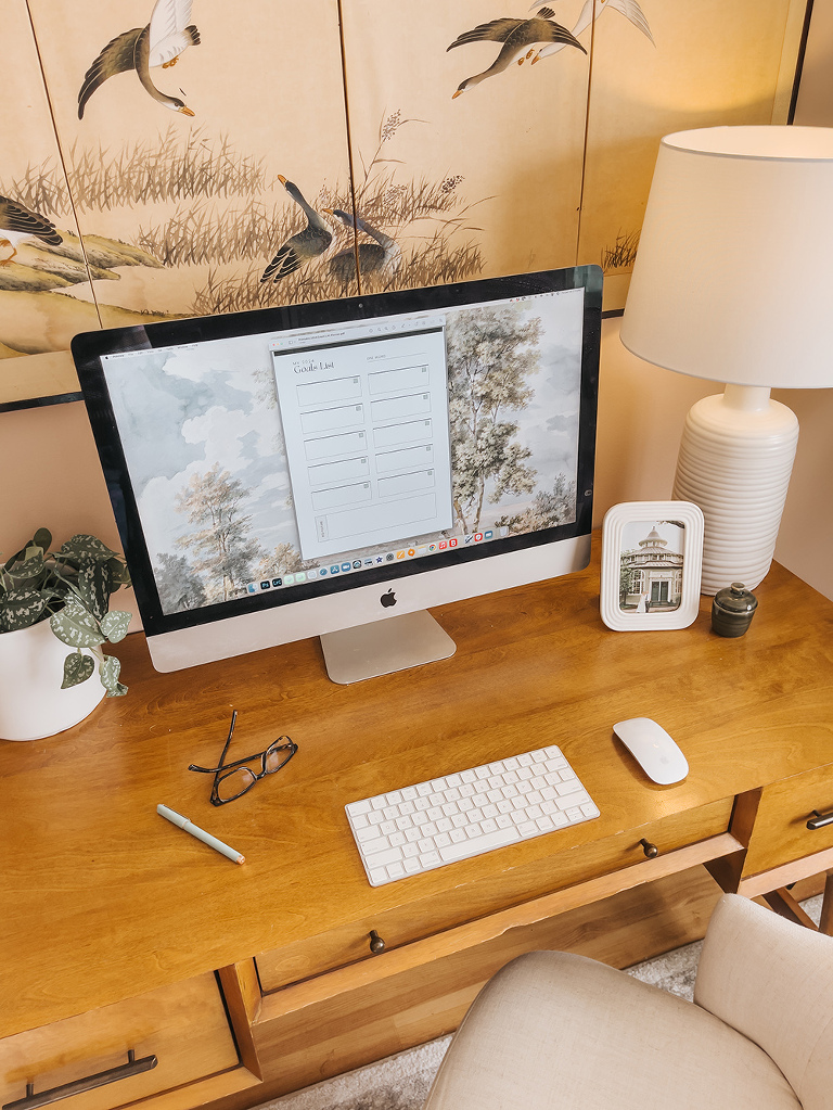 Free New Years Printable Goals List