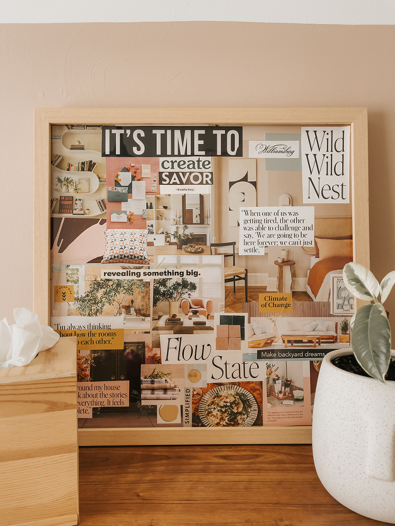 Sharing My 2024 DIY Vision Board