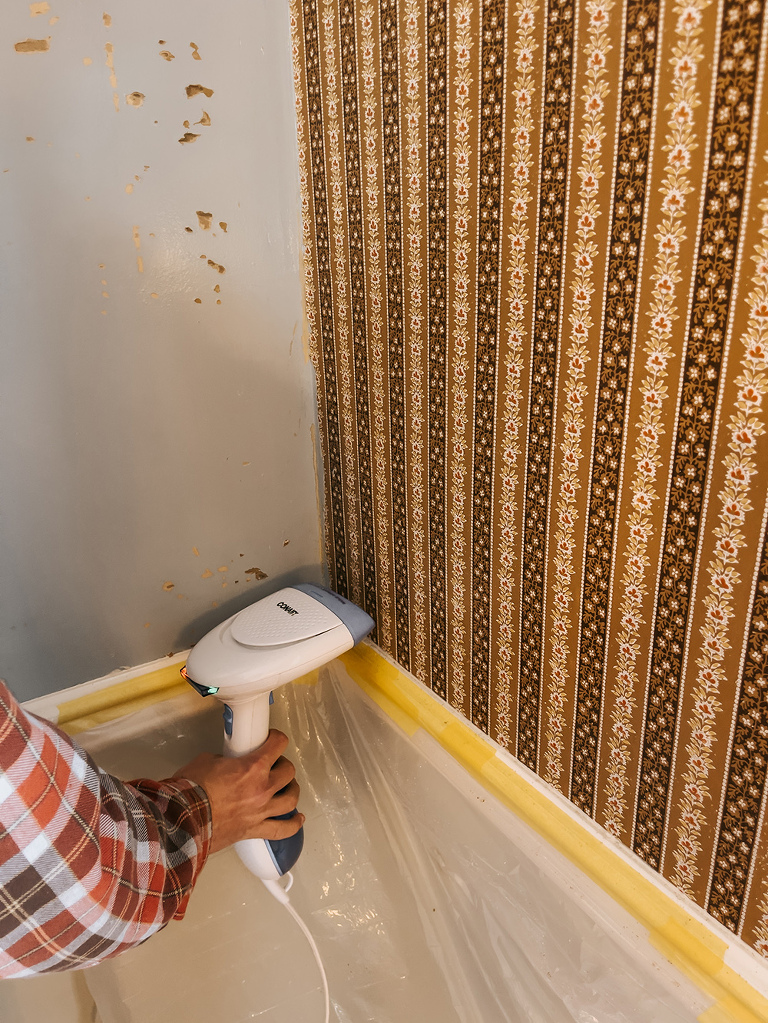 How To Remove Stubbon Old Wallpaper (And How To Repair Your Walls Afterward!)
