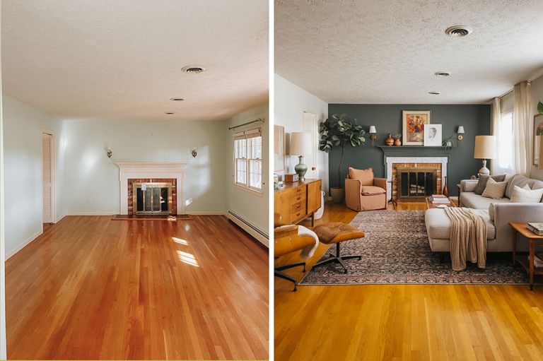 Mid-Century Ranch Home: Before/After