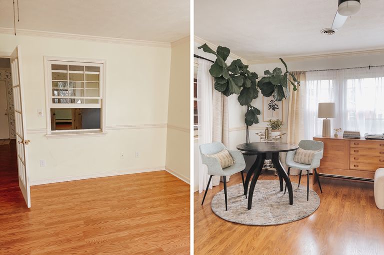 Mid-Century Ranch Home: Before/After