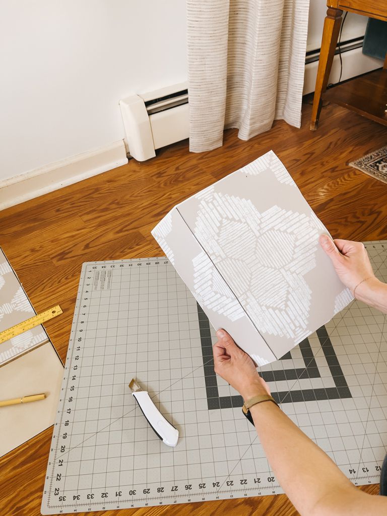 DIY Peel-And-Stick Tile Floor Entry