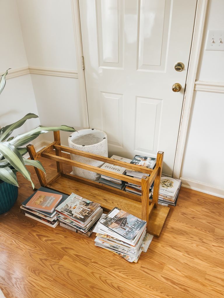 DIY Peel-And-Stick Tile Floor Entry