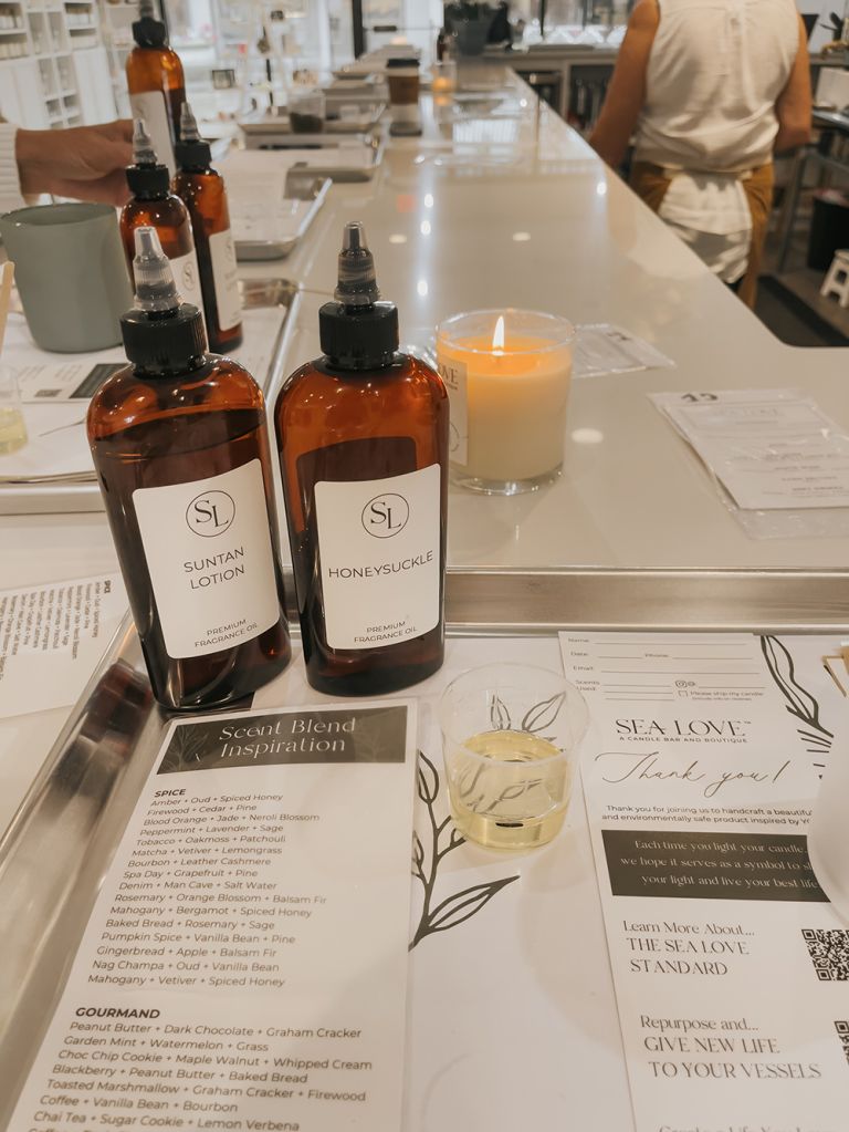 Candle Making At Sea Love Hilton Head