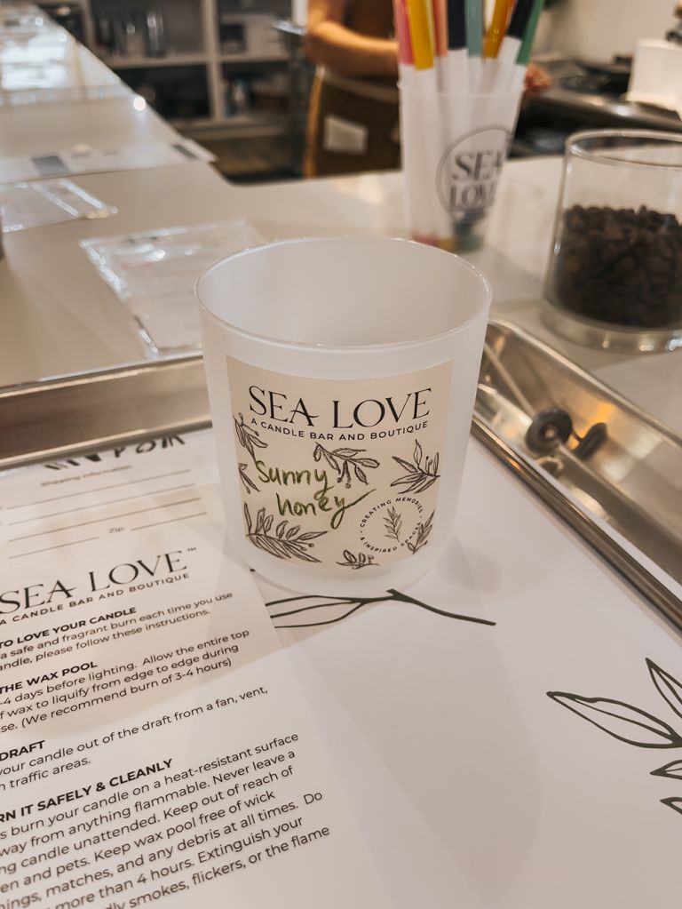 Candle Making At Sea Love Hilton Head