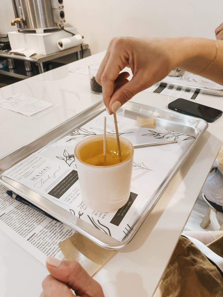 Candle Making At Sea Love Hilton Head