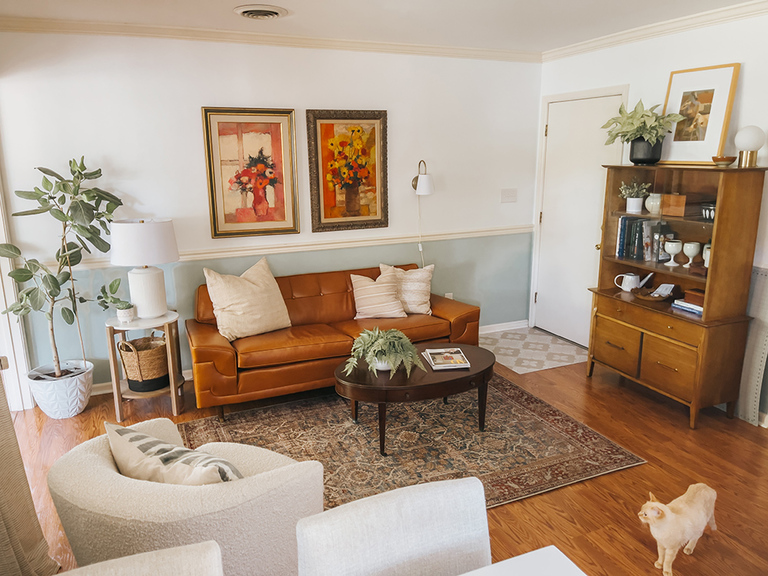 Mid-Century Kitchen Seating Area Tour