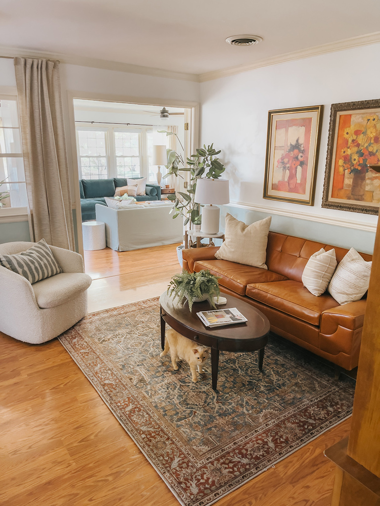 Mid-Century Kitchen Seating Area Tour