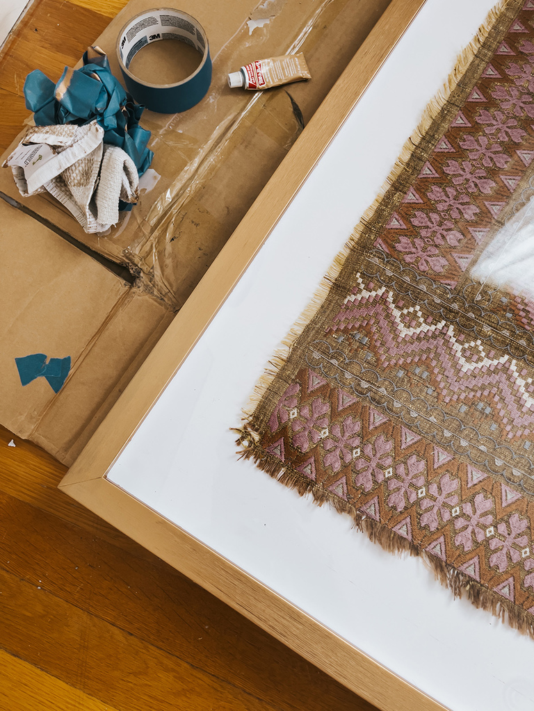 Rub 'n Buff Art Frame Makeover