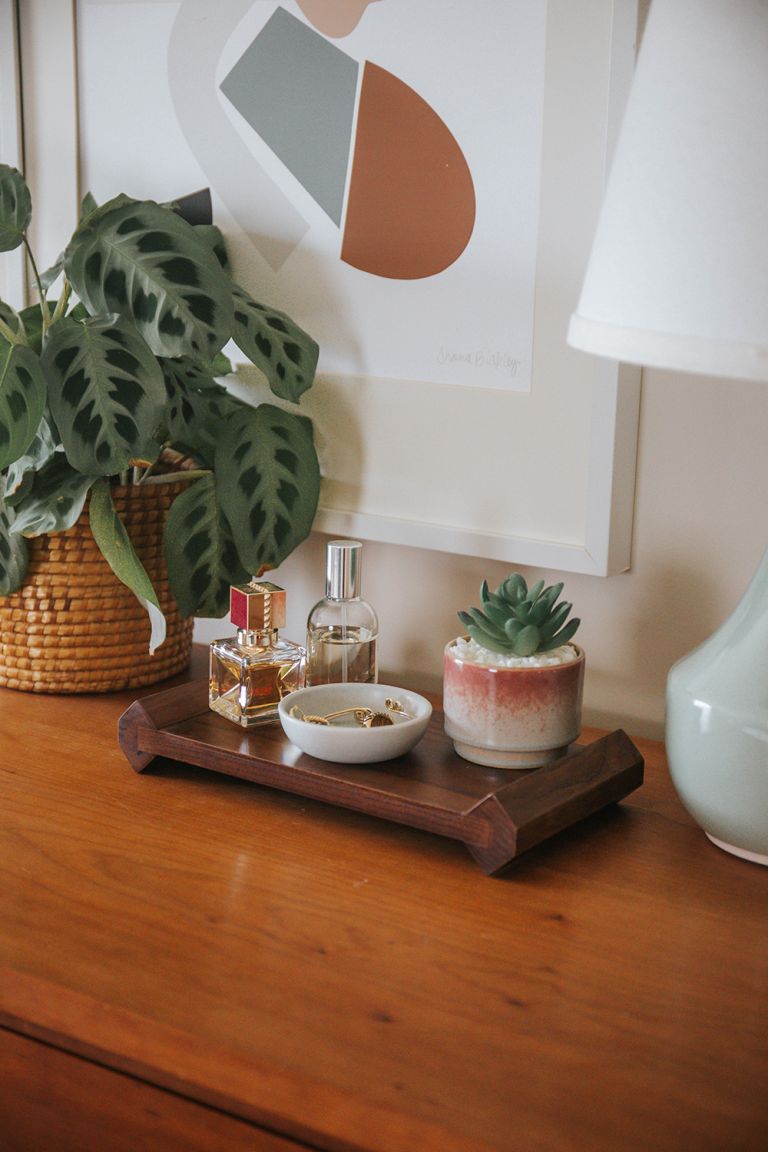 Two Ways To Style A Wooden Riser