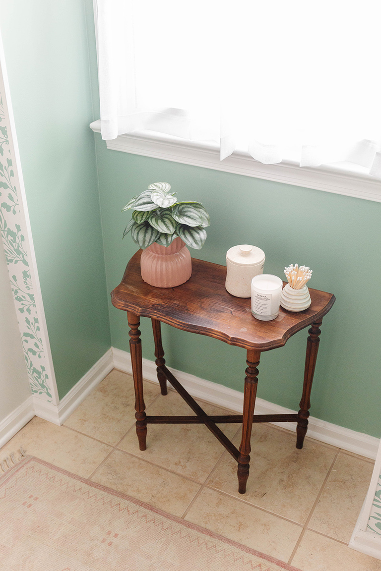 Botanical Window Alcove Wallpaper Project Featuring @fancywallseu Peel-And-Stick Wallpaper (ad/gifted)