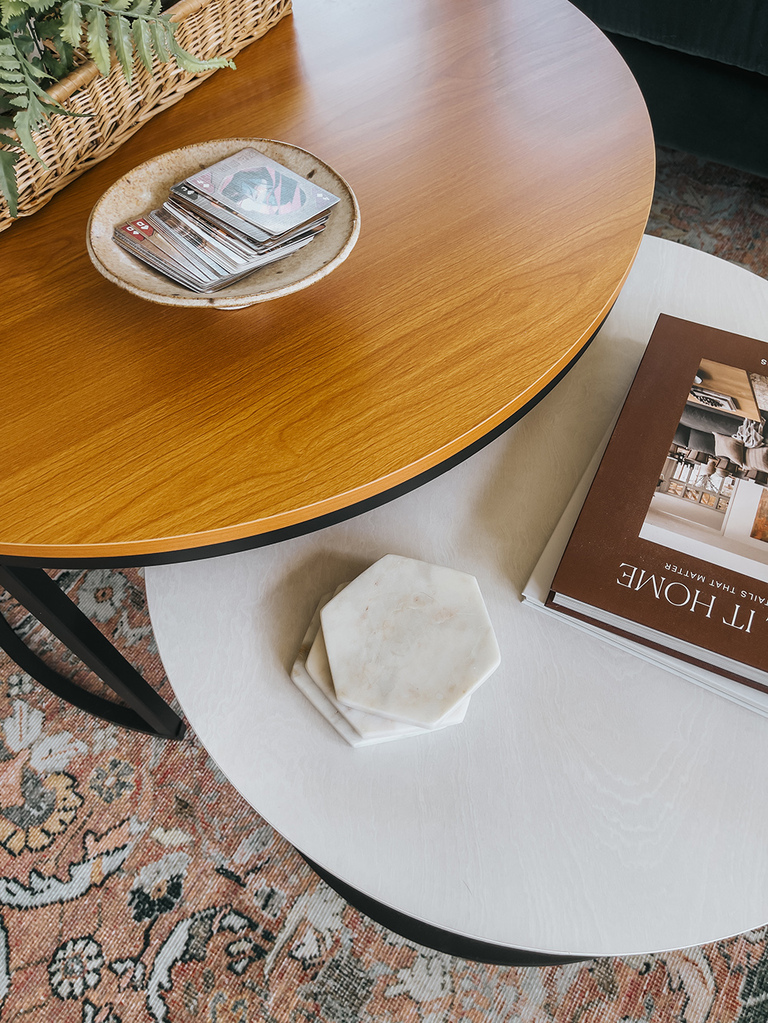 How To Style A Nesting Coffee Table