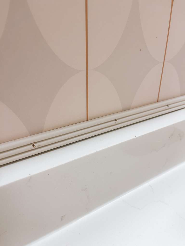 Fix A Wallpapering Mistake With Trim