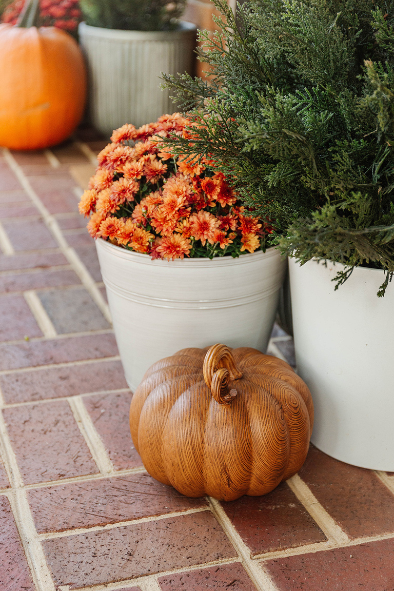 How To Style A Modern Fall Front Porch