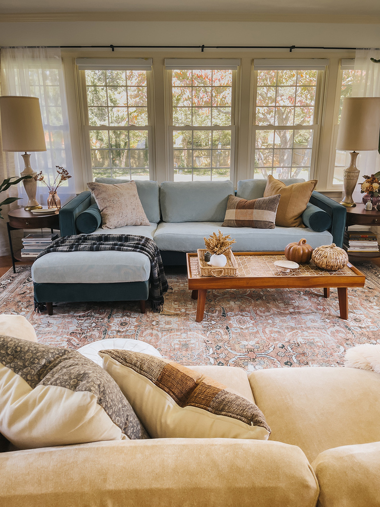 Fall Styling And New Couch Covers