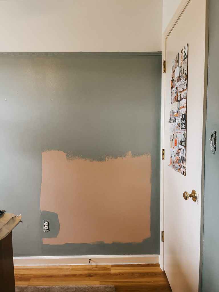DIY 1/4 Wall Peel-And-Stick Wallpaper Border