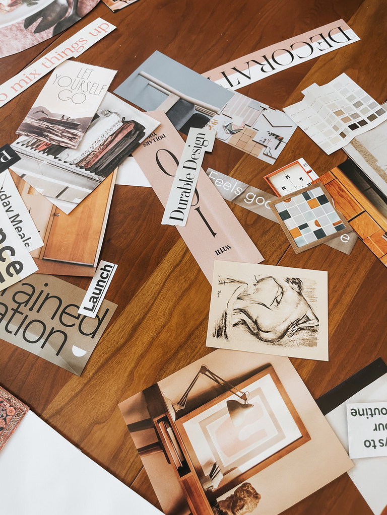 DIY 2025 New Year's Vision Board Book