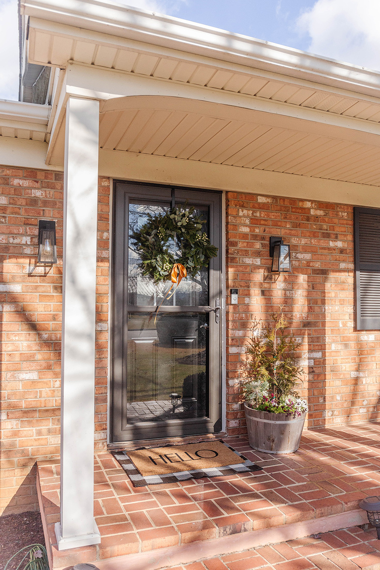 How To Level Up A Plain Evergreen Wreath