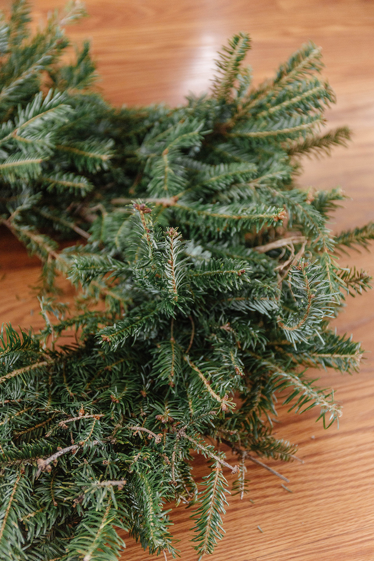 How To Level Up A Plain Evergreen Wreath