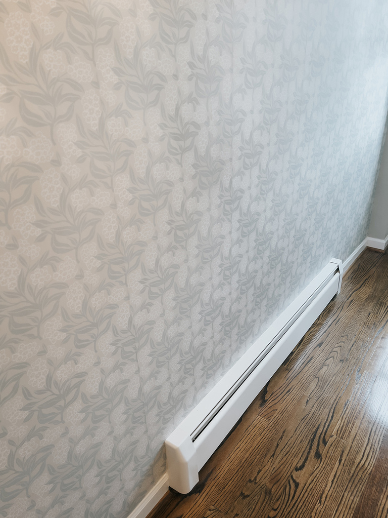 Upgrade A Boring Beige Hallway With Wallpaper