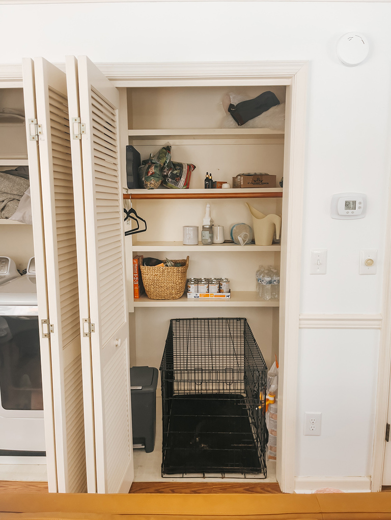 Colorful Patterned Laundry Room Makeover
