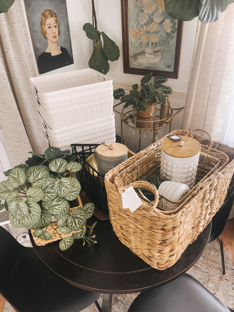 Colorful Patterned Laundry Room Makeover