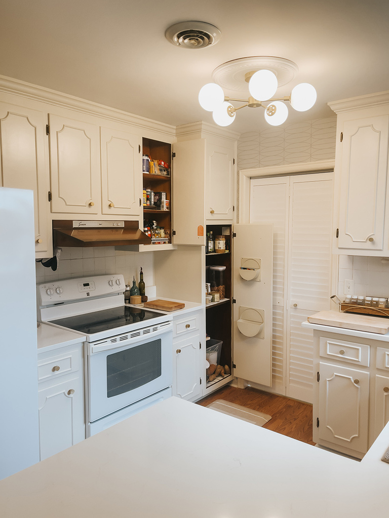 DIY Pantry Door Spice Rack Hack