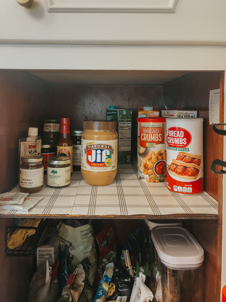 DIY Pantry Door Spice Rack Hack