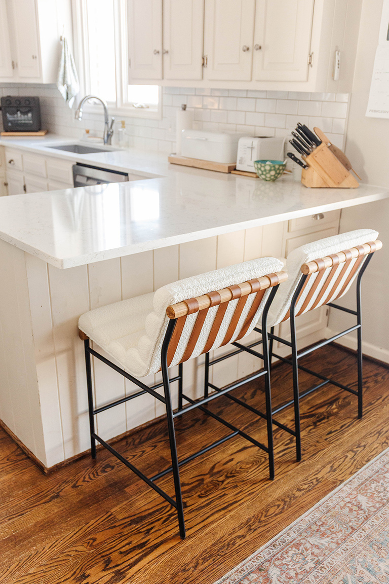 Styling The Modern Vail Stool Two Ways
