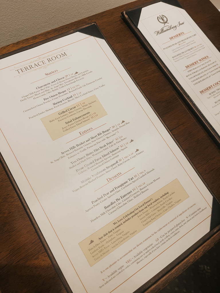 Where To Eat In Colonial Williamsburg