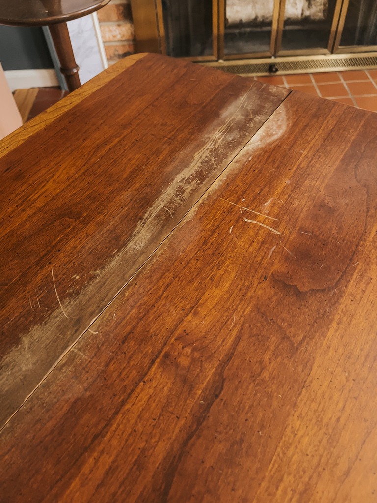 DIY Painted Secondhand Table Makeover