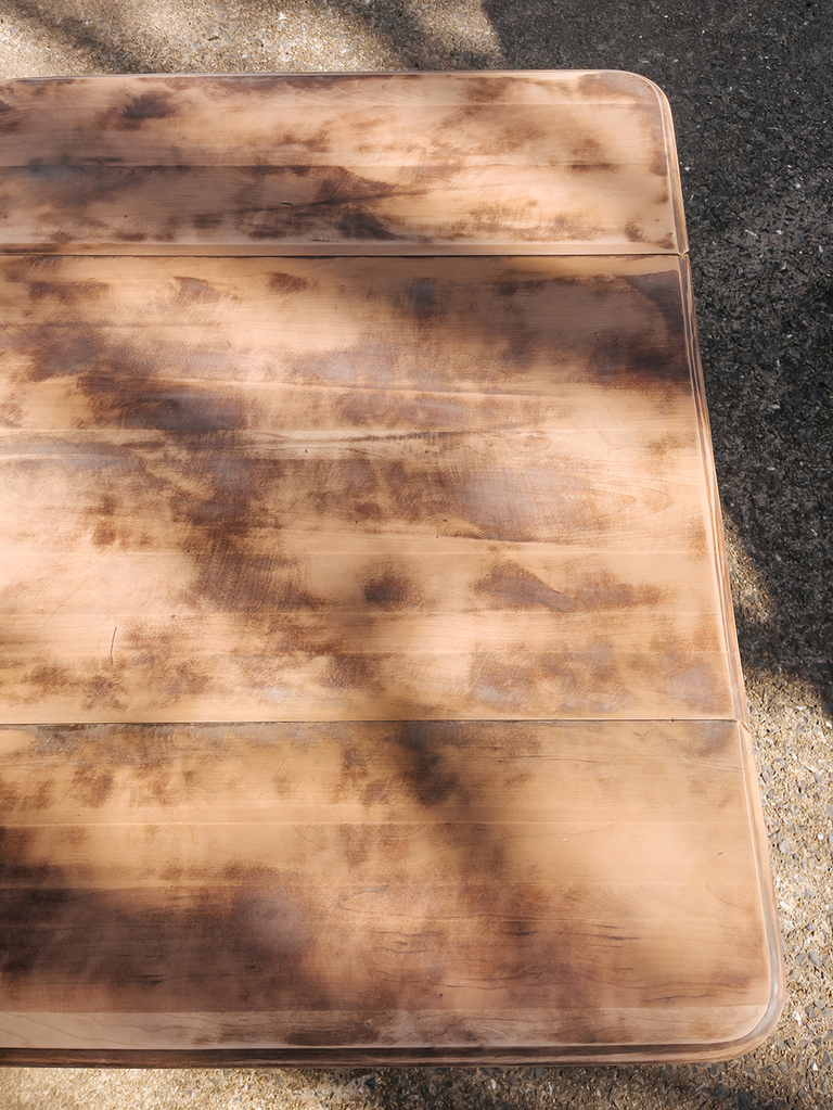 DIY Painted Secondhand Table Makeover