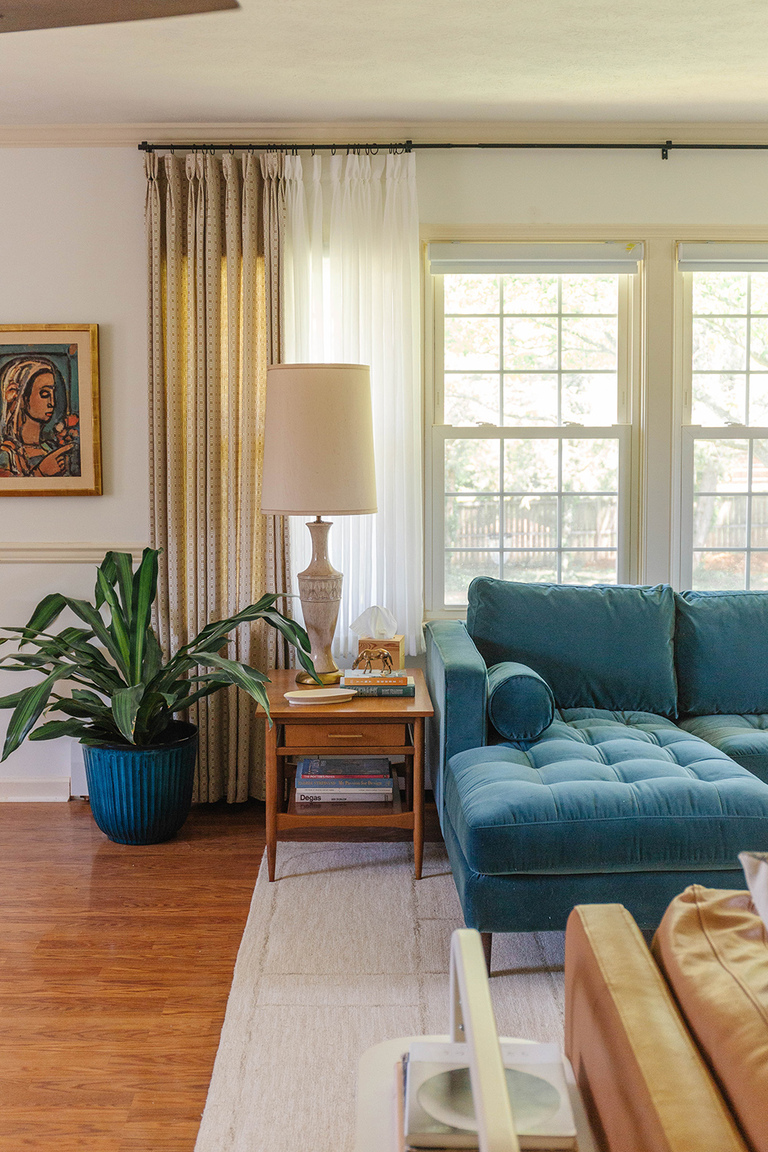 UniCurt Custom Curtains In Our Sunroom | dreamgreendiy.com + @unicurt (gifted/ad)