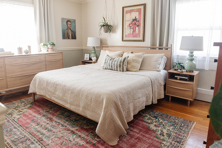 Styling A New Cotton Bed Quilt Set