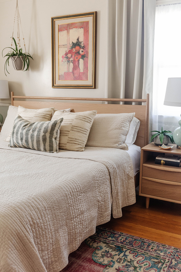 Styling A New Cotton Bed Quilt Set