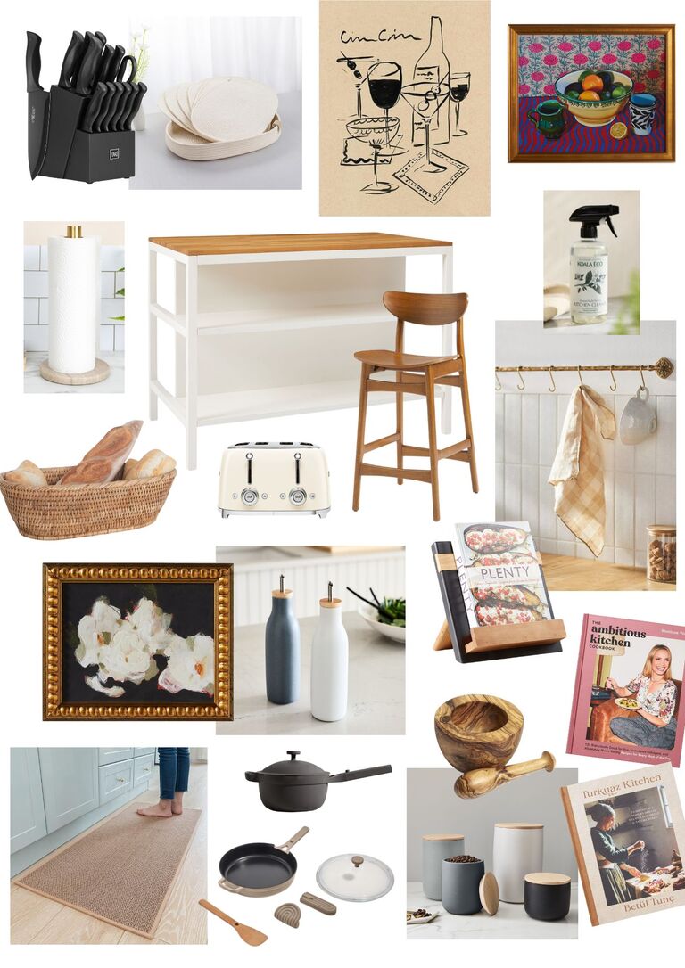 Modern Cottage Kitchen Home Décor Mood Board