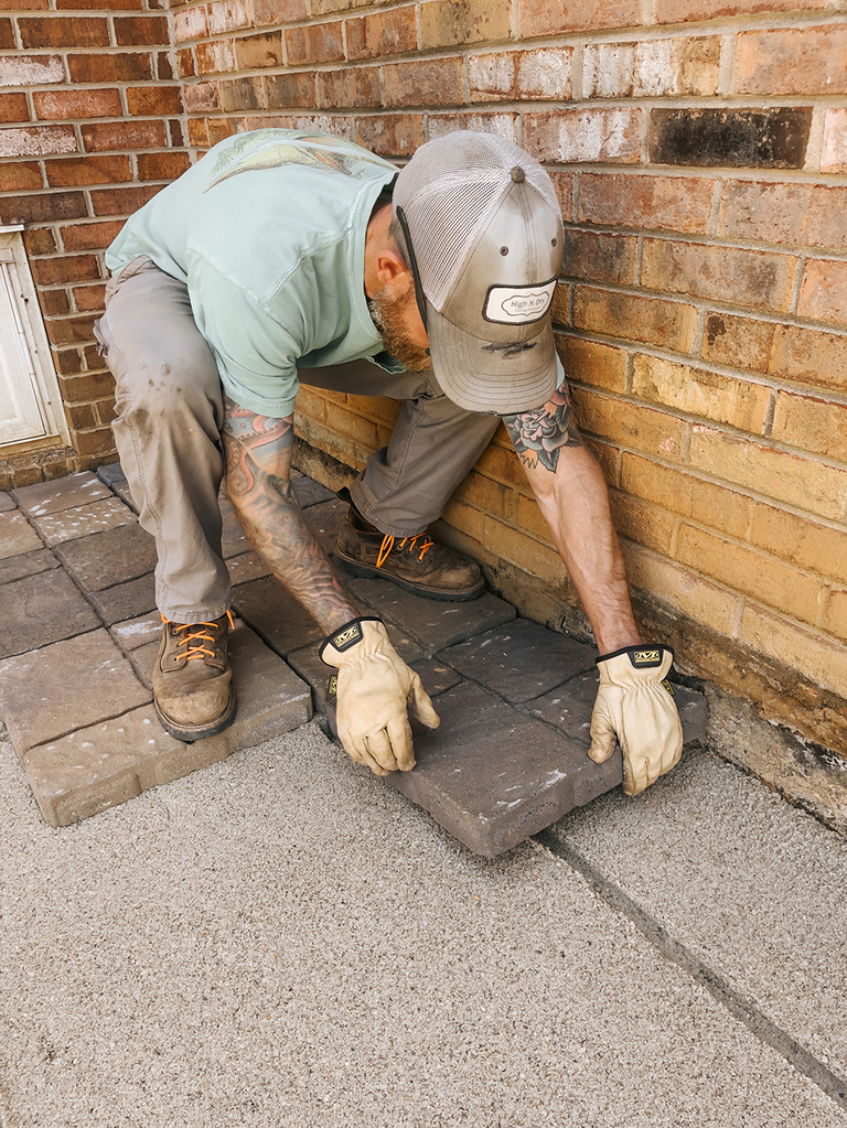 How To Build A DIY Hardscape Patio
