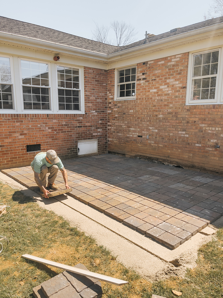 How To Build A DIY Hardscape Patio