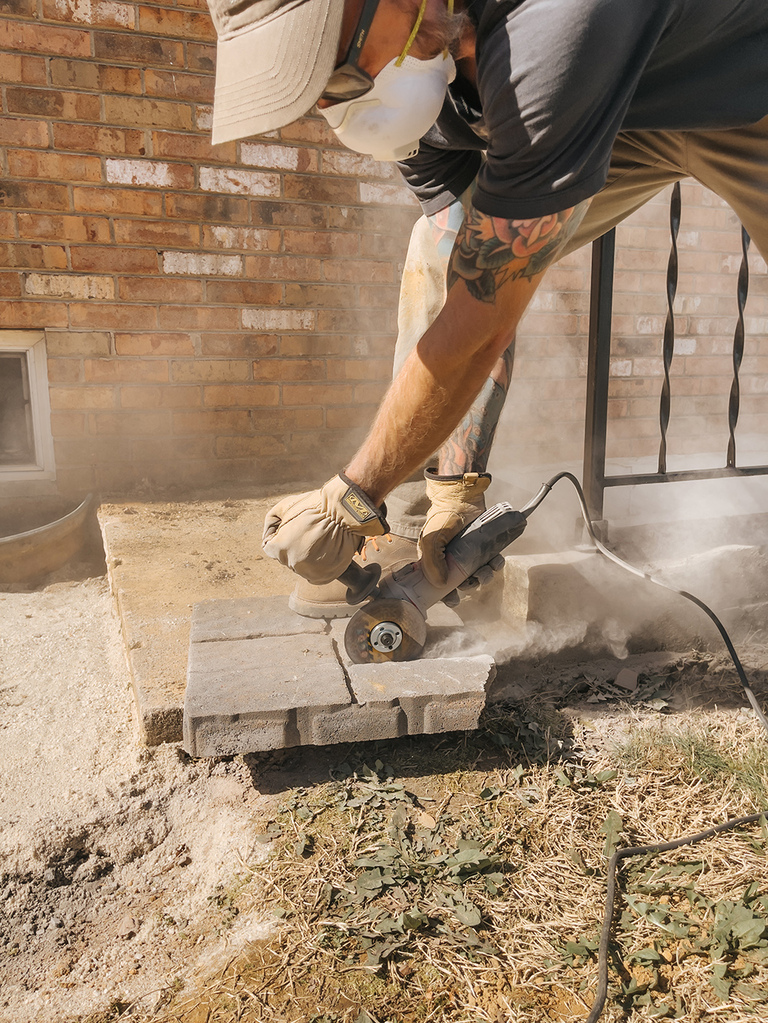 How To Build A DIY Hardscape Patio