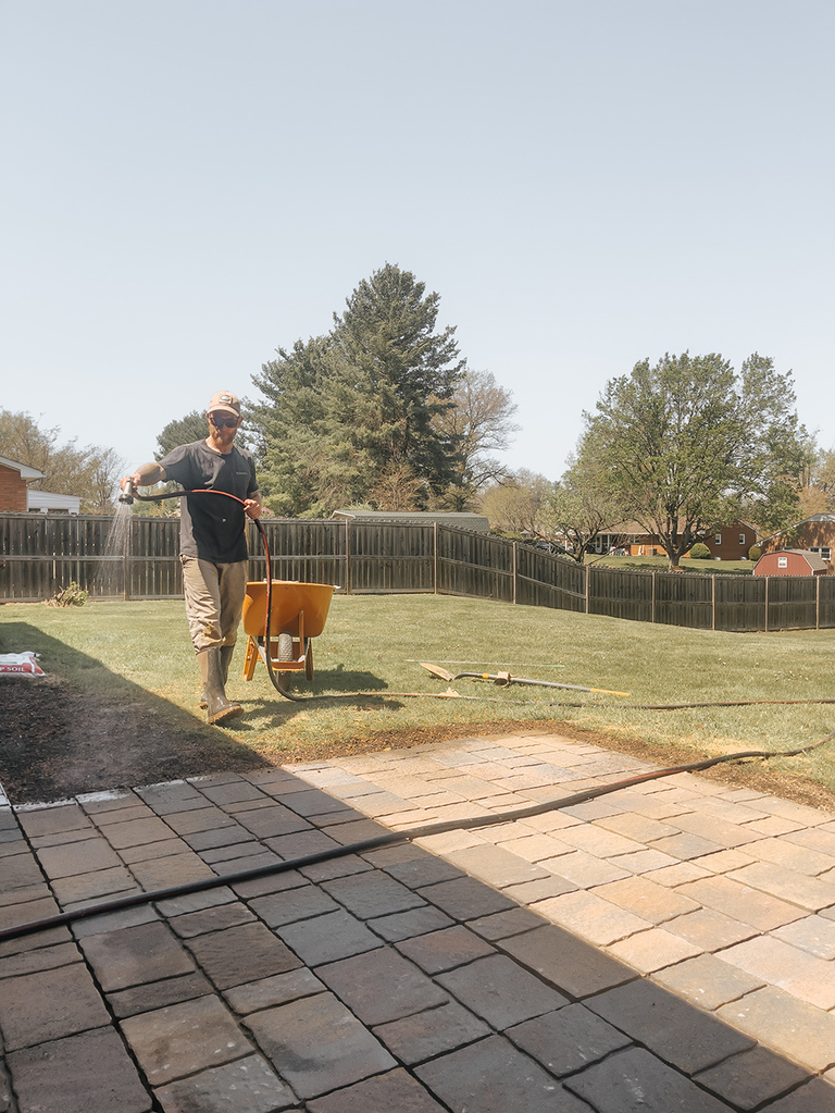 How To Build A DIY Hardscape Patio