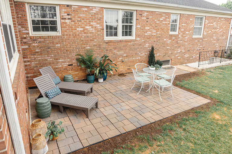 How To Build A DIY Hardscape Patio