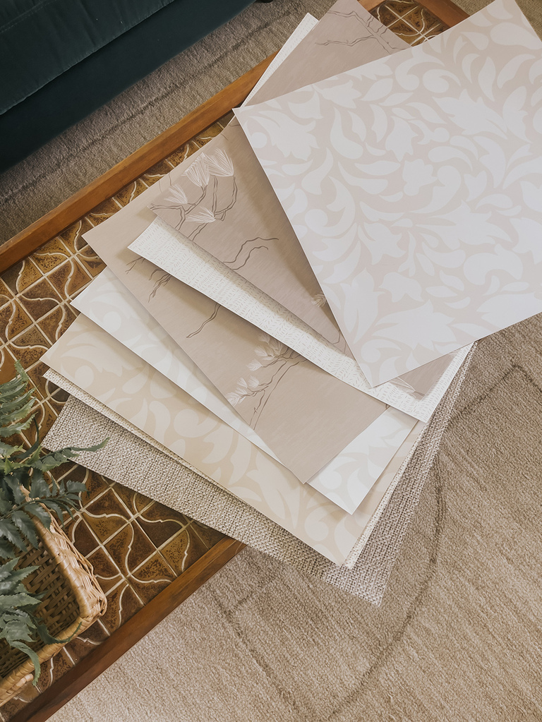 Fancy Walls x Dream Green DIY 1960s Inspired Wallpaper Collection