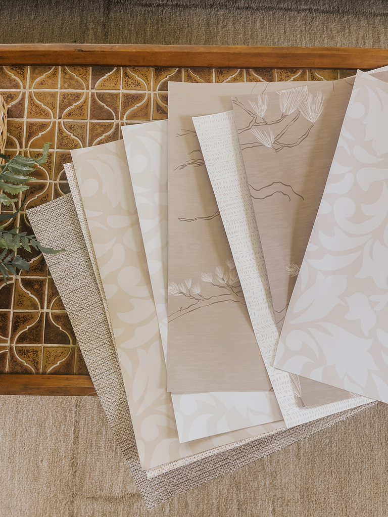 Fancy Walls x Dream Green DIY 1960s Inspired Wallpaper Collection